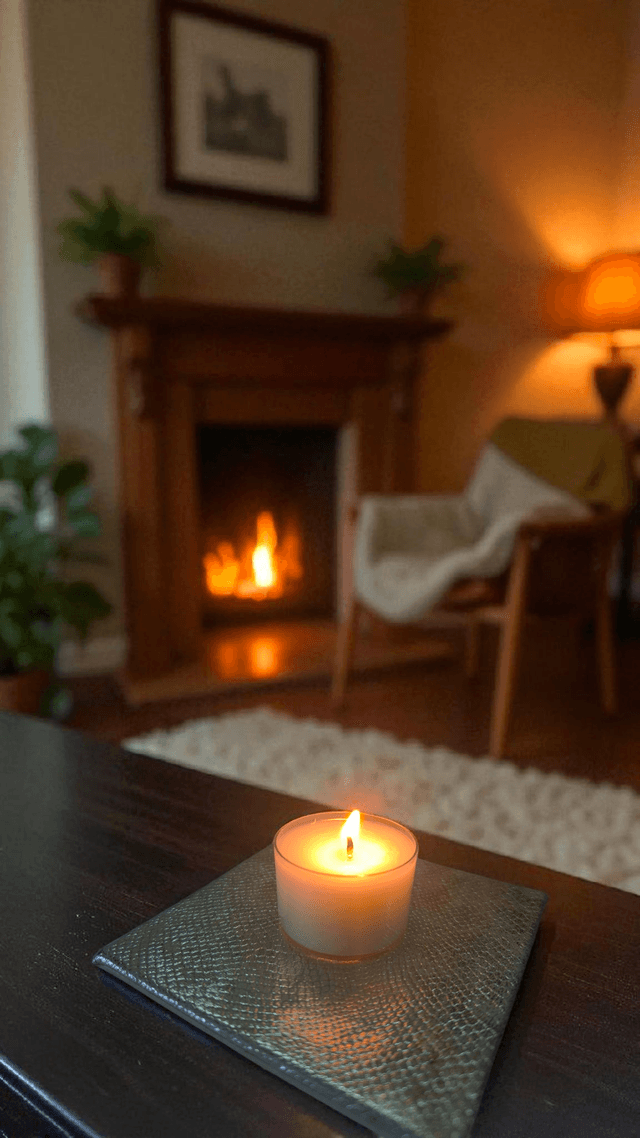 100% Natural Unscented Coconut & Soy Tea-lights