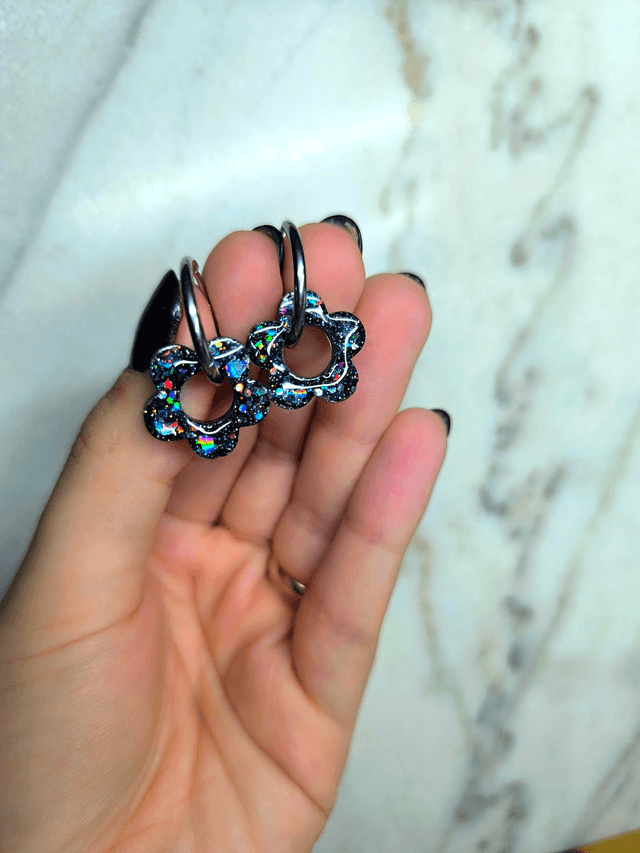 Electric Aria Hoops - Interchangeable 