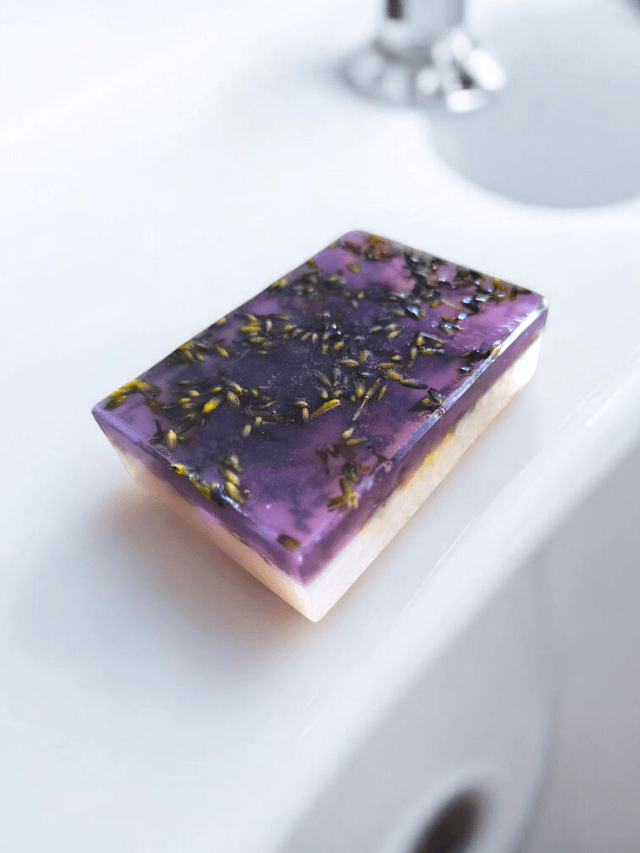 Natural Botanical Lavender Soap Bars